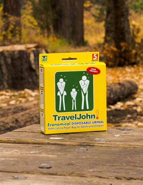 TravelJohn™ Economical Disposable Urinal (TJ1P).